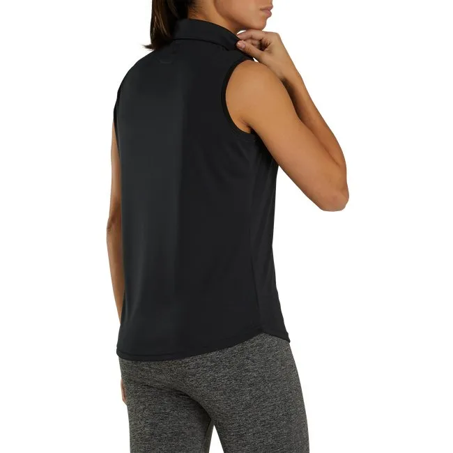 FootJoy Women's ProDry Interlock Sleeveless Shirt Self Collar