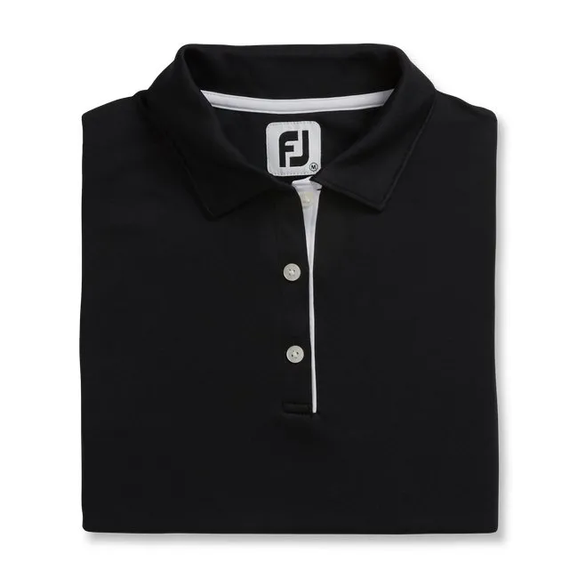 FootJoy Women's ProDry Interlock Sleeveless Shirt Self Collar