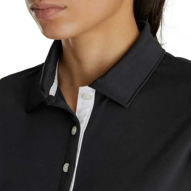 FootJoy Women's ProDry Interlock Sleeveless Shirt Self Collar