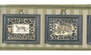 Frames Cheetas 375803910 Wallpaper Border