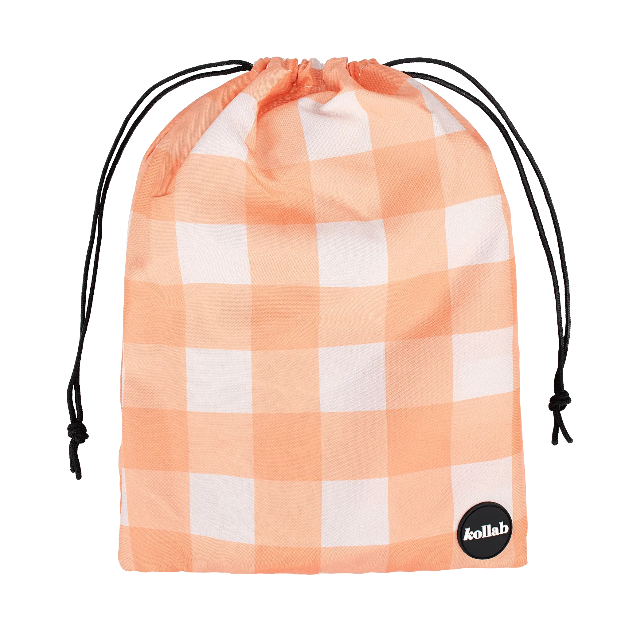 Fringed Tablecloth Apricot Check