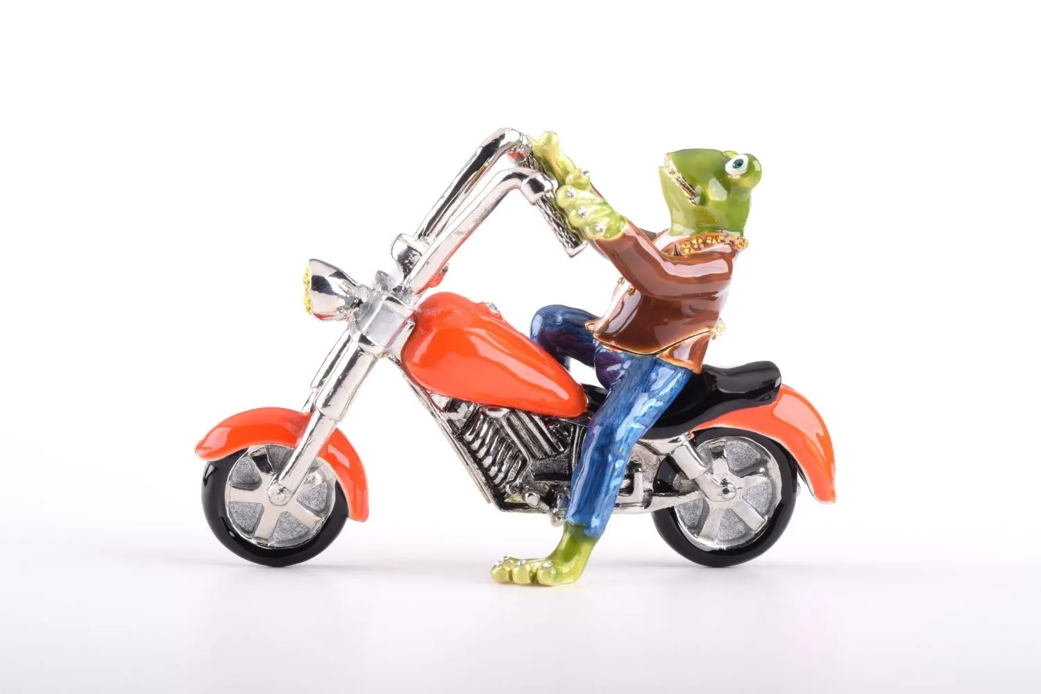 Frog on bike Motorcycle