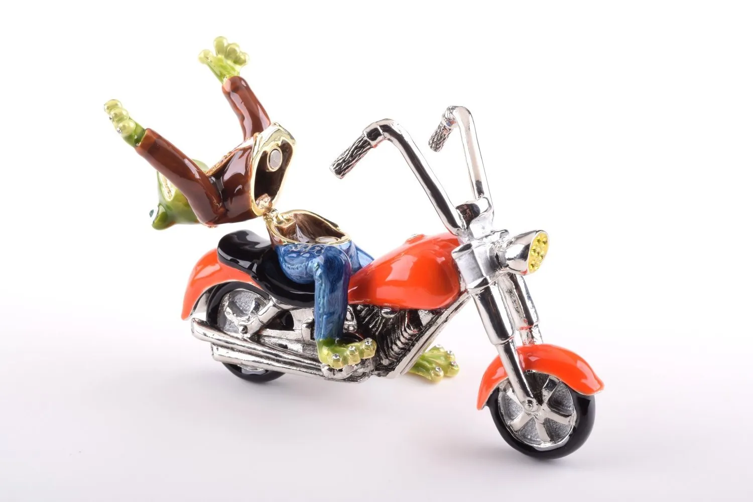 Frog on bike Motorcycle