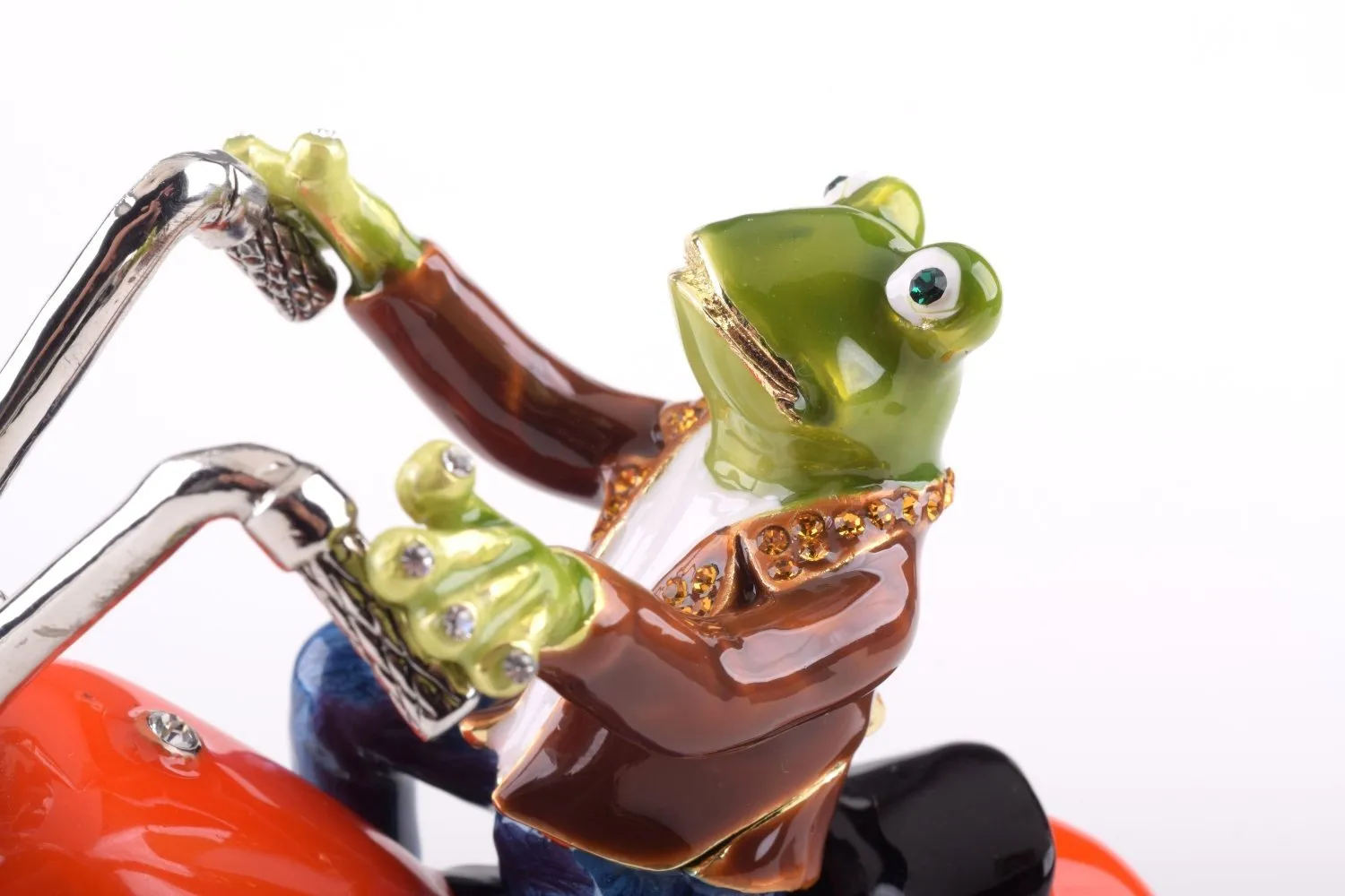 Frog on bike Motorcycle