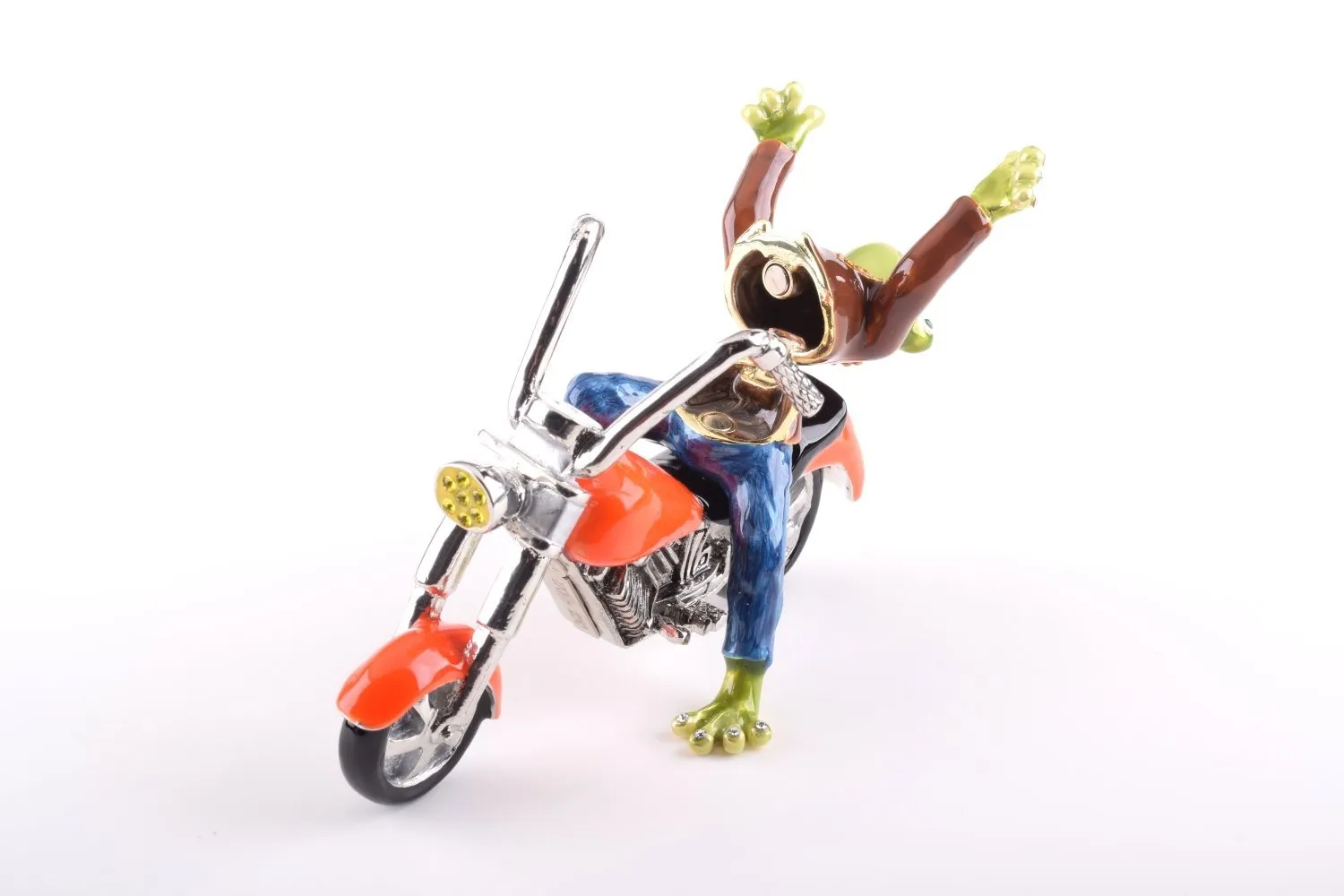 Frog on bike Motorcycle