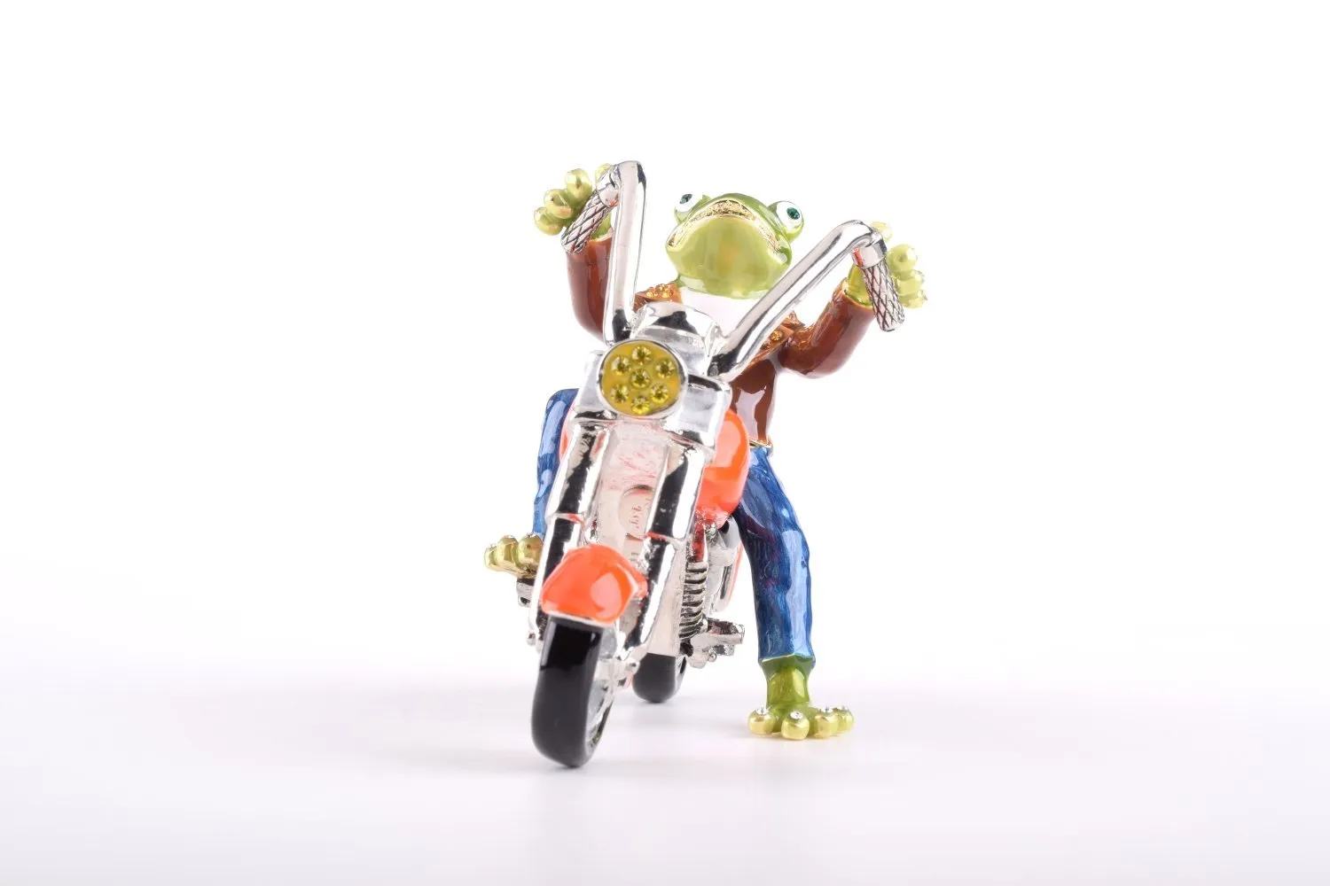 Frog on bike Motorcycle