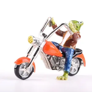 Frog on bike Motorcycle