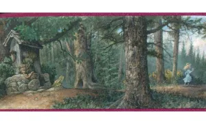 Frog Prince Forest WF103383 Wallpaper Border