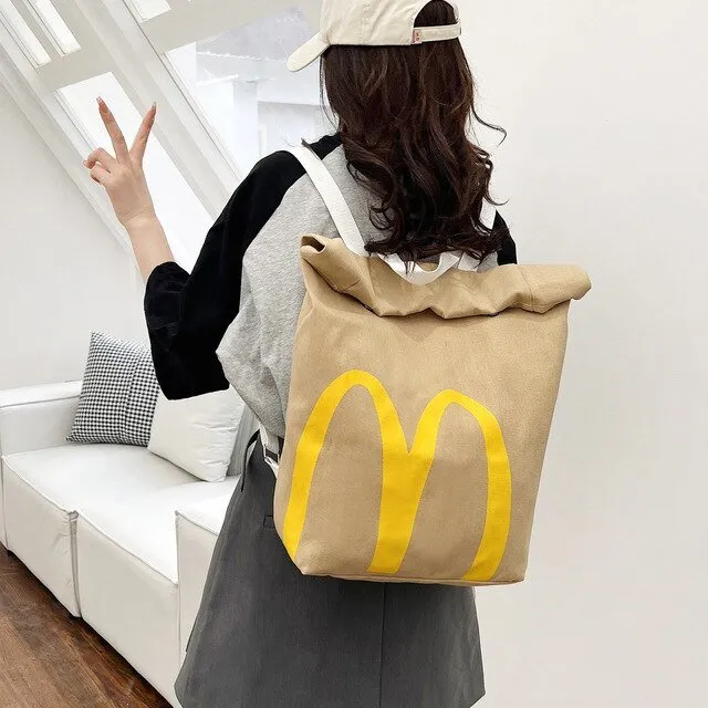 Fry Pack - Fast Food Canvas Bag