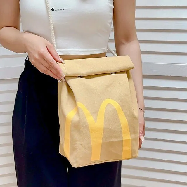 Fry Pack - Fast Food Canvas Bag
