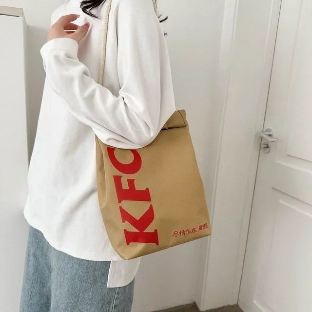 Fry Pack - Fast Food Canvas Bag