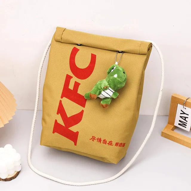Fry Pack - Fast Food Canvas Bag