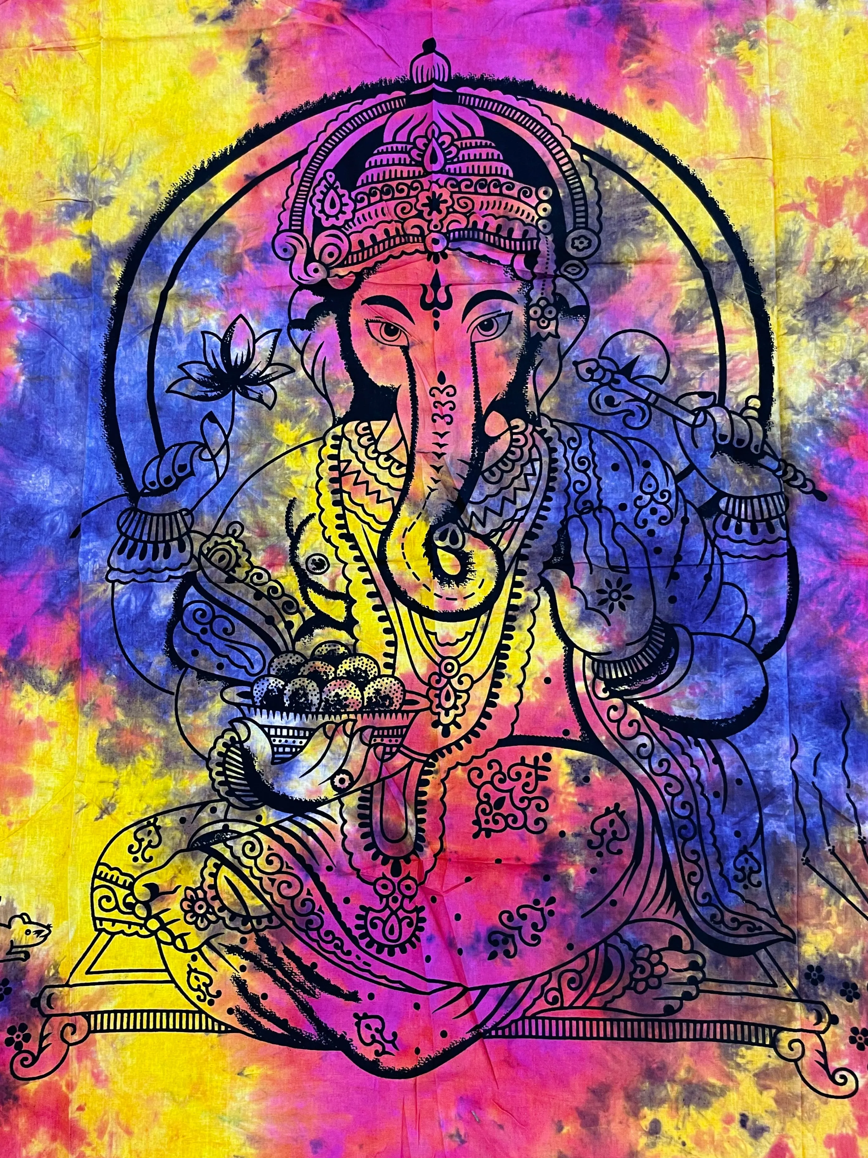 Ganesh Tapestry - Twin Size