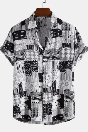Geometry Print Shirt