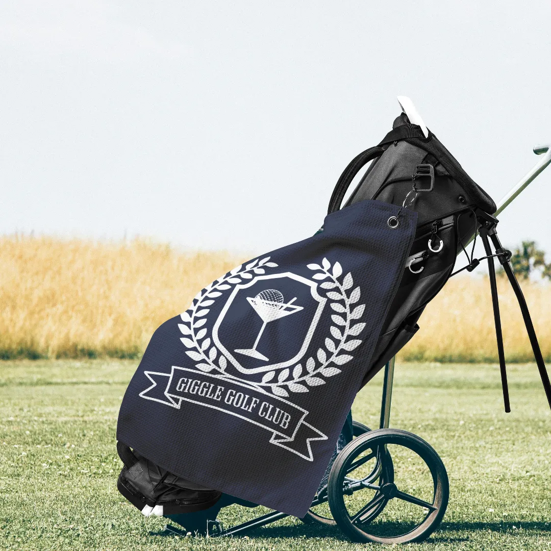 Giggle Golf Club Towel