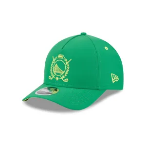 Golden State Warriors Tee Time 9FORTY M-Crown A-Frame Snapback Hat