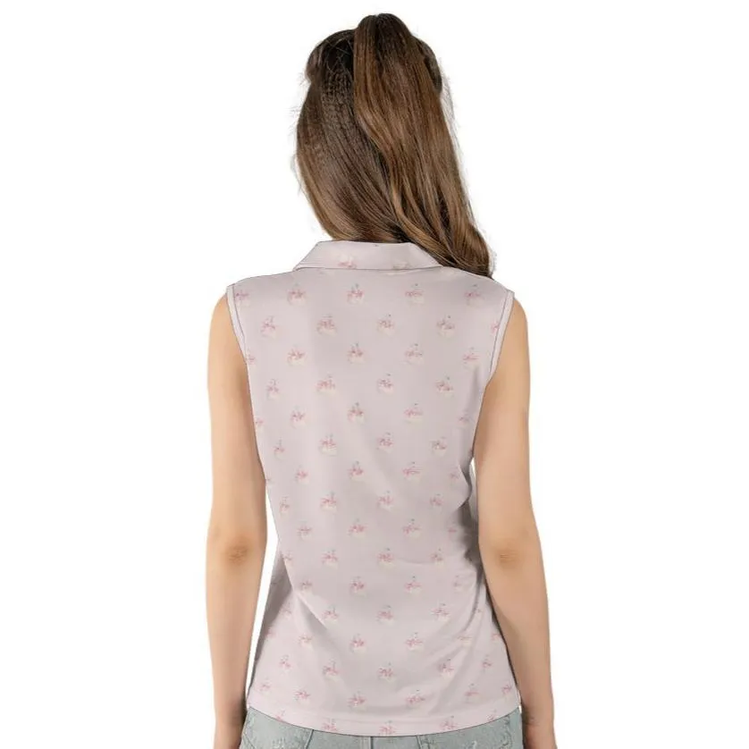 Golf Ball Cherries Women's Polo