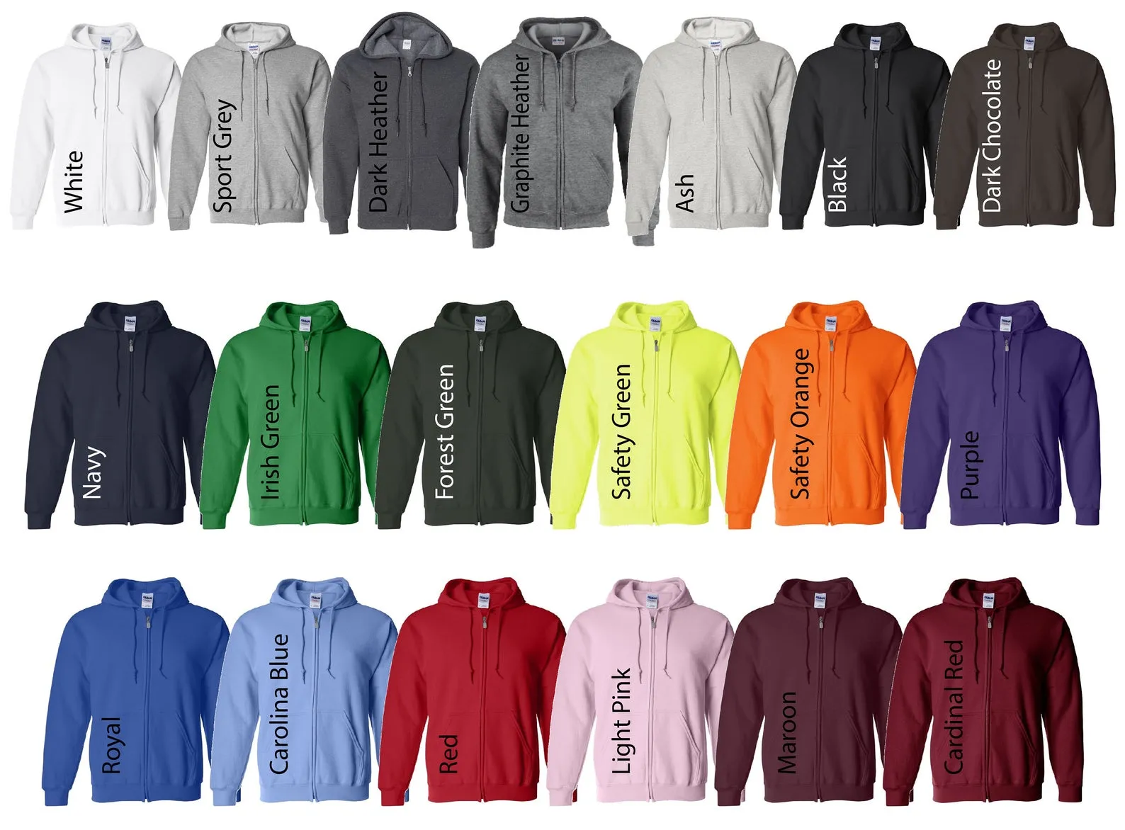 Golf Dad Gift - Full Zip Up Hoodie