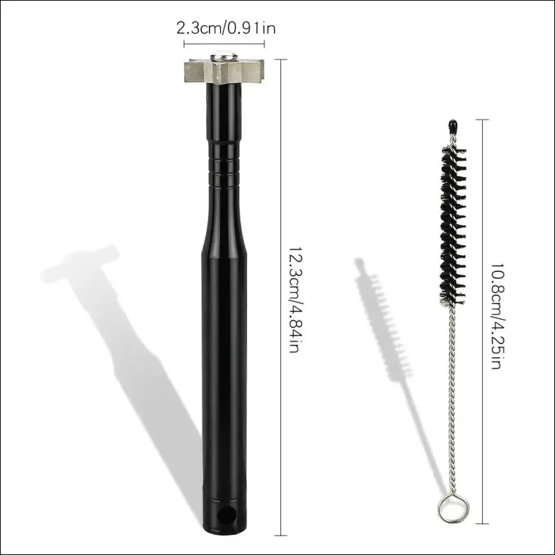 Golf groove tool golf iron wedge club groove sharpener cleaner golf club clear tool v u blade 6