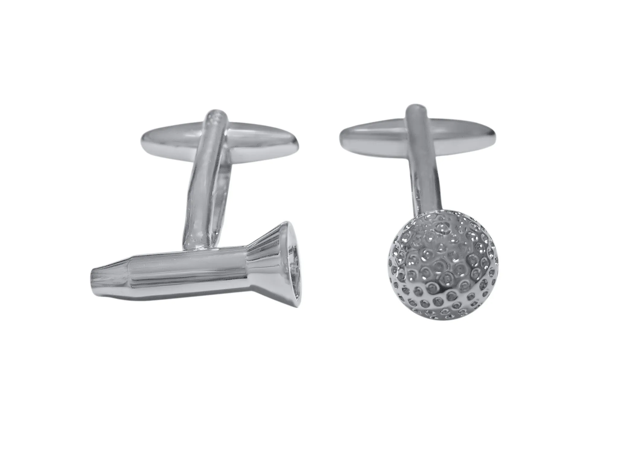 Golf Tee and Golf Ball Cufflinks