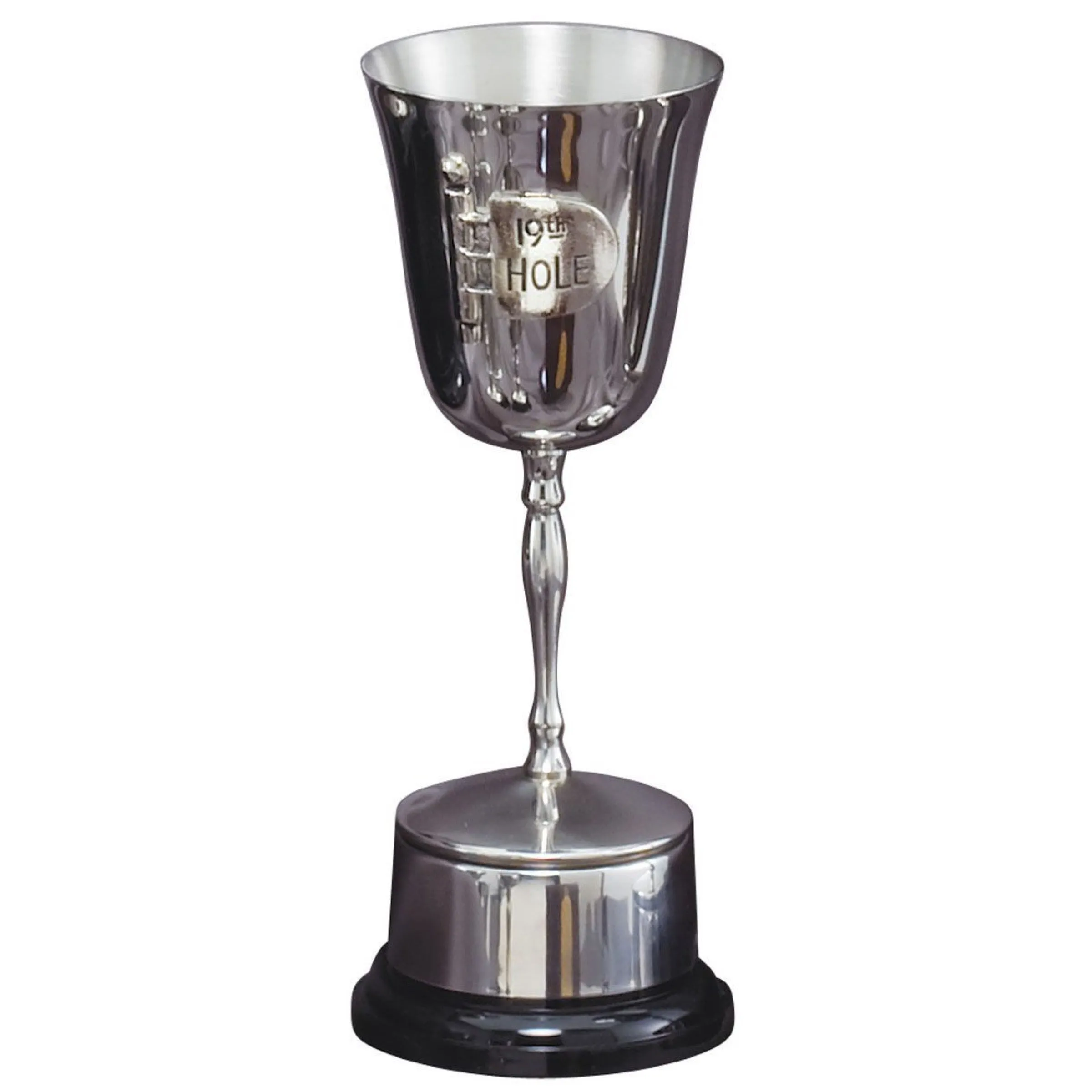 Golf Trophy - Silver 19th Hole Cup