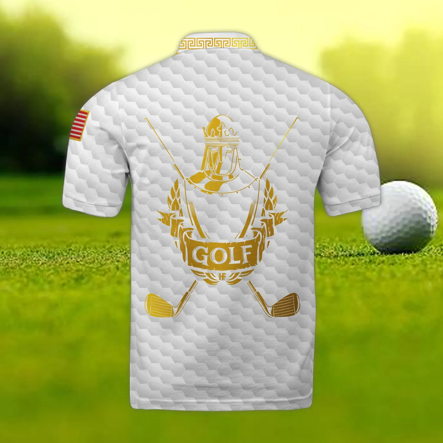 Golfer - Personalized Name 3D Polo Shirt 07 - CV98
