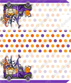 Halloween Gnomes Mailbox Cover