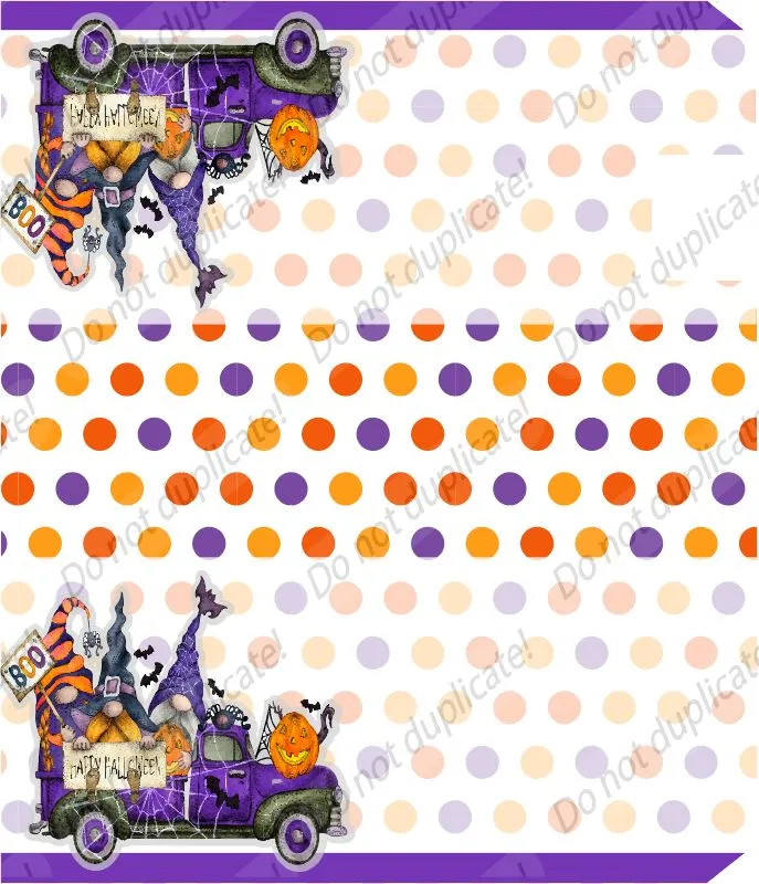 Halloween Gnomes Mailbox Cover