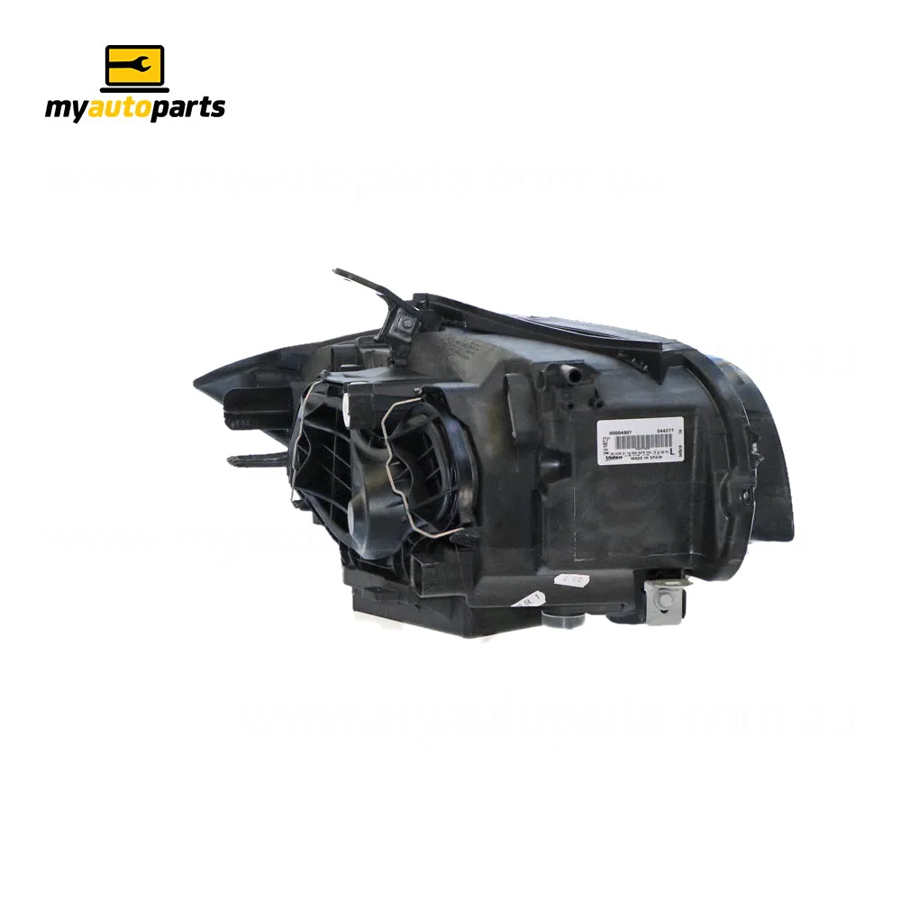 Halogen Black Head Lamp Passenger Side OES suits BMW 1 Series 2007 to 2009