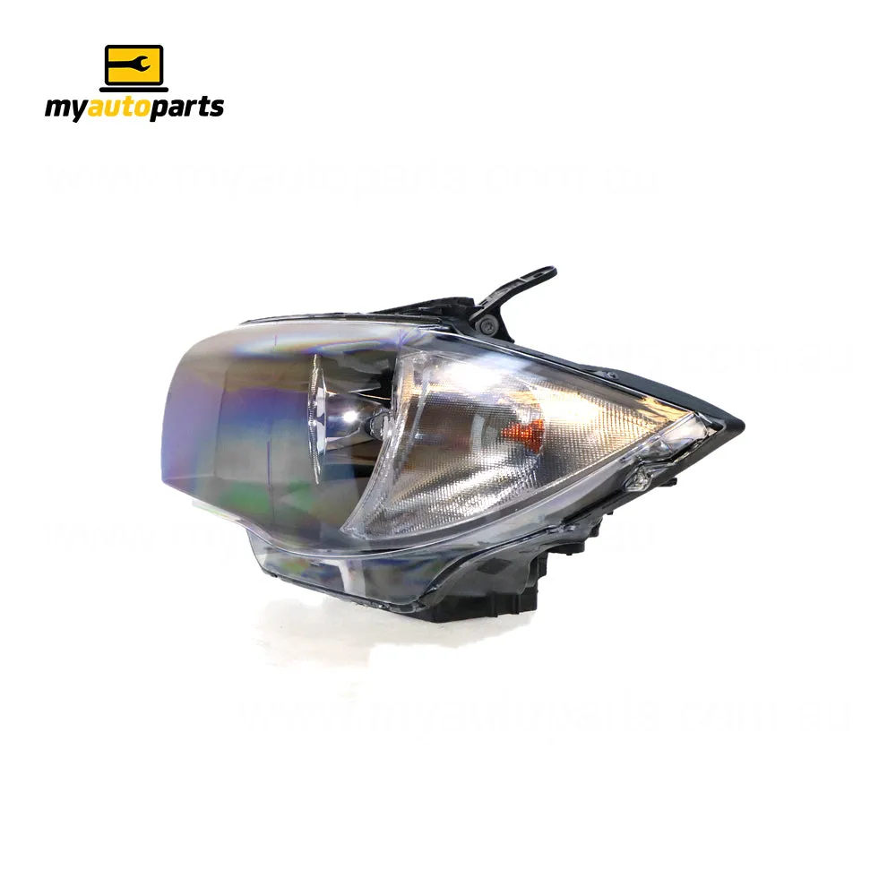 Halogen Black Head Lamp Passenger Side OES suits BMW 1 Series 2007 to 2009