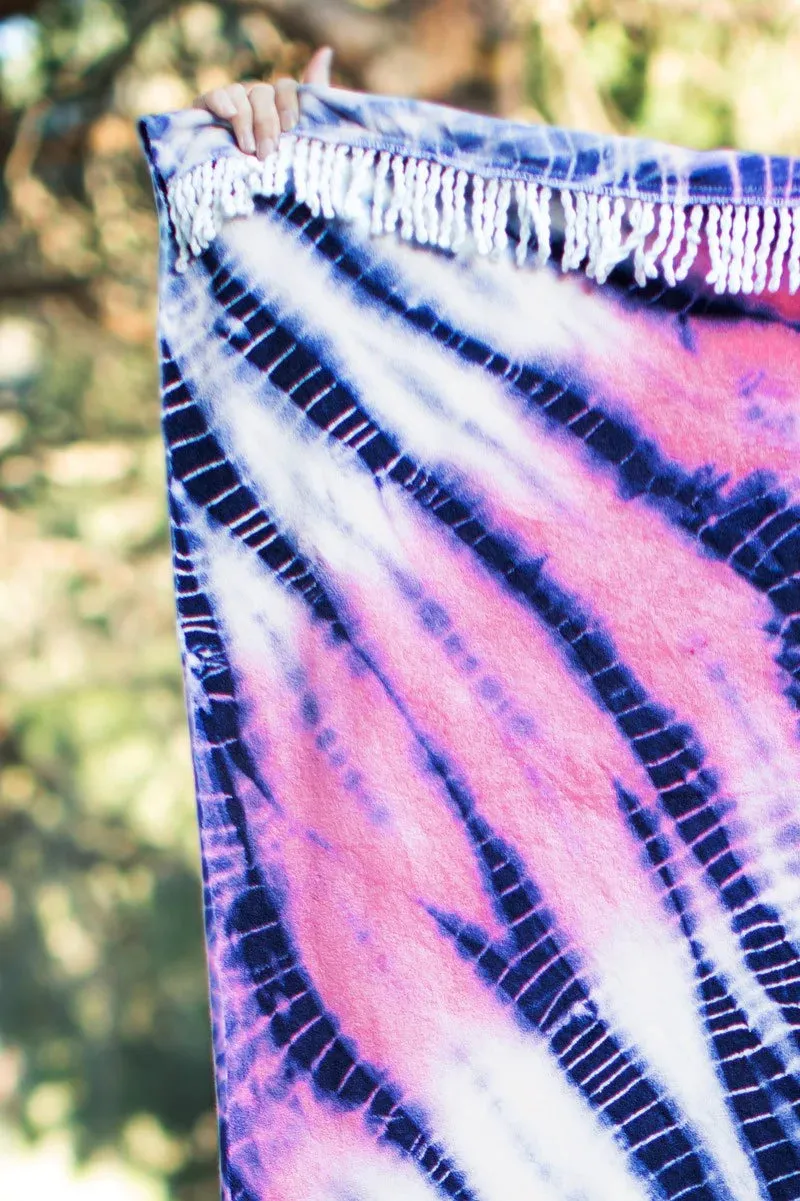 Hand Tie Dye Towel