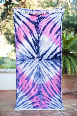 Hand Tie Dye Towel