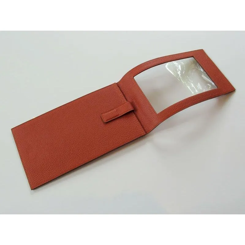Hermes 2011 Potiron Buffle Leather Golf Score Holder NEW!