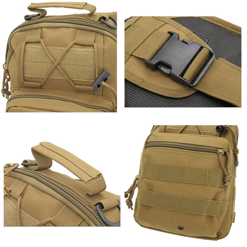 Hiking Trekking Backpack Sports Climbing Tactical Shoulder Bags Camp Hunting Daypack Outdoor Fishing Military Shoulder Bag