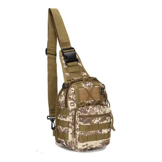 Hiking Trekking Backpack Sports Climbing Tactical Shoulder Bags Camp Hunting Daypack Outdoor Fishing Military Shoulder Bag