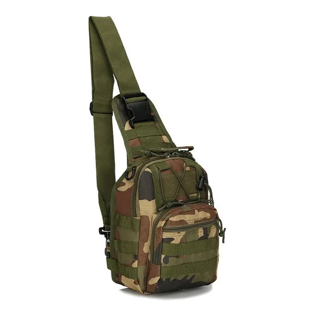 Hiking Trekking Backpack Sports Climbing Tactical Shoulder Bags Camp Hunting Daypack Outdoor Fishing Military Shoulder Bag