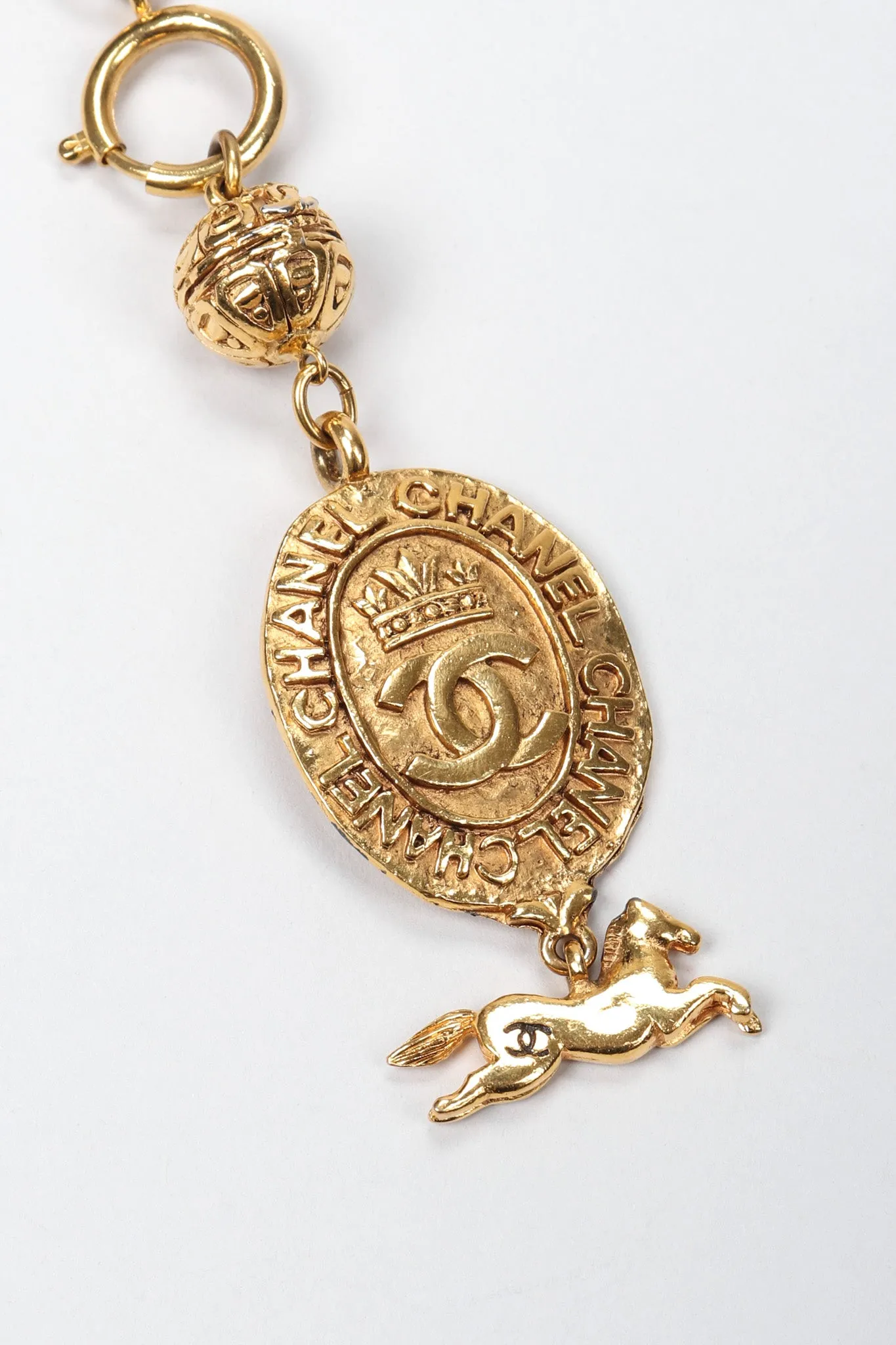 Horse Medallion Convertible Pendant