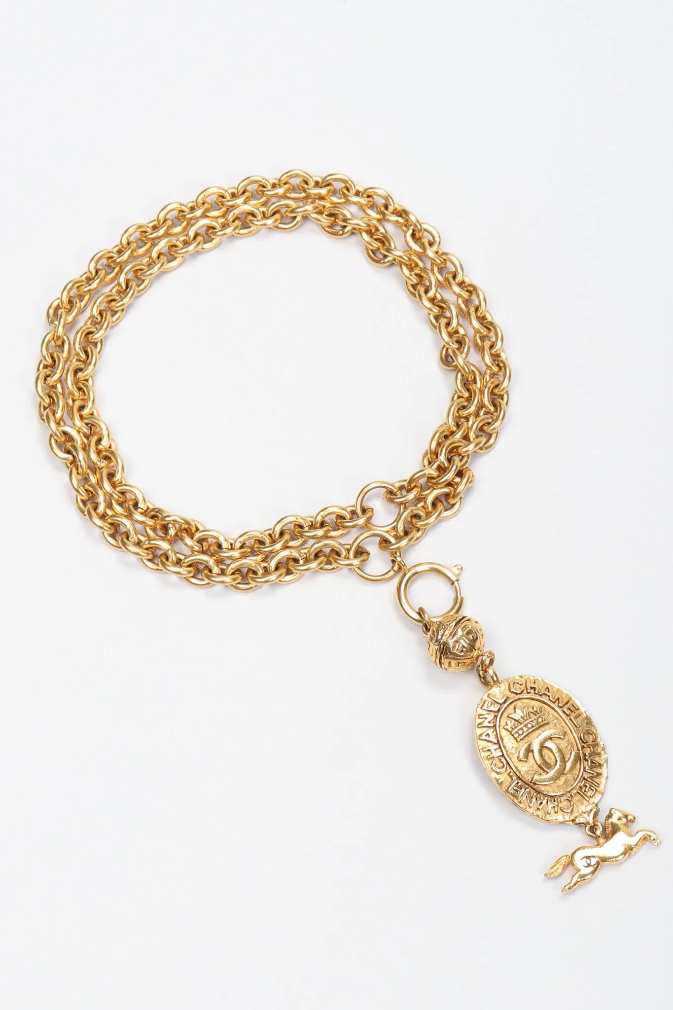 Horse Medallion Convertible Pendant