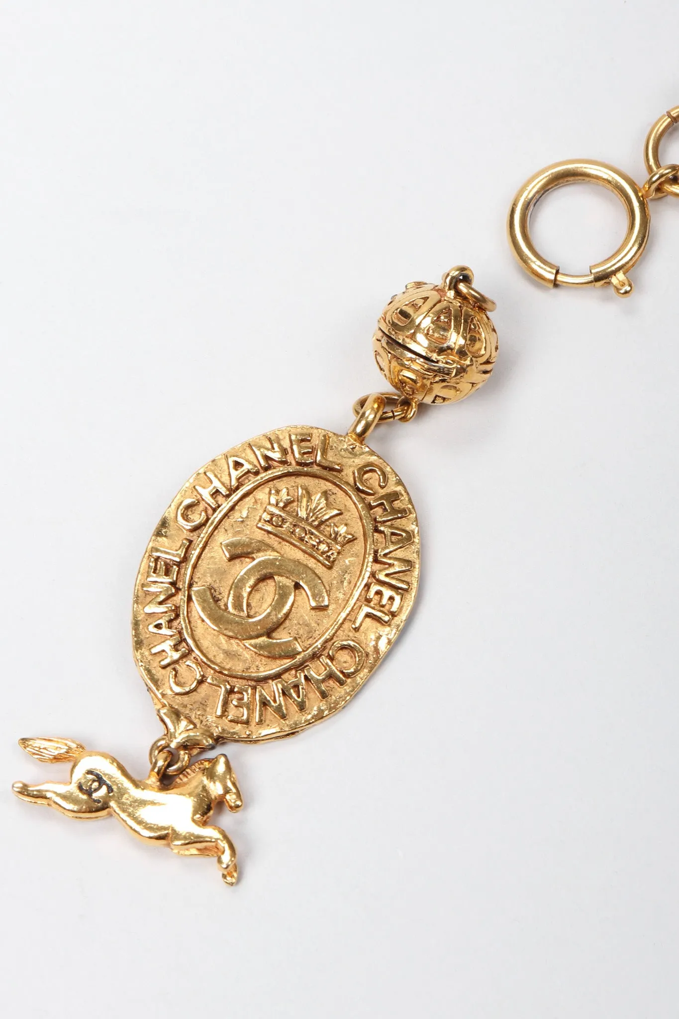 Horse Medallion Convertible Pendant