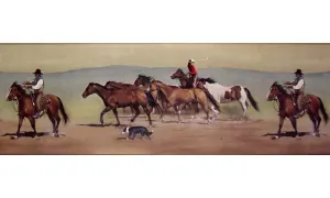 Horses B10030601 Wallpaper Border