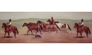 Horses B10030602 Wallpaper Border