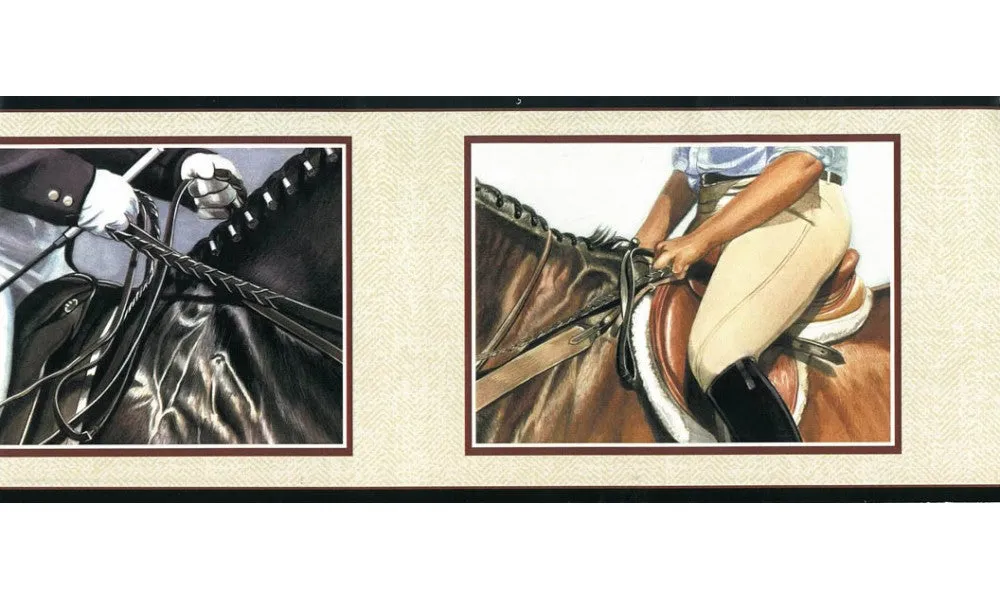 Horses HJ6700 Wallpaper Border