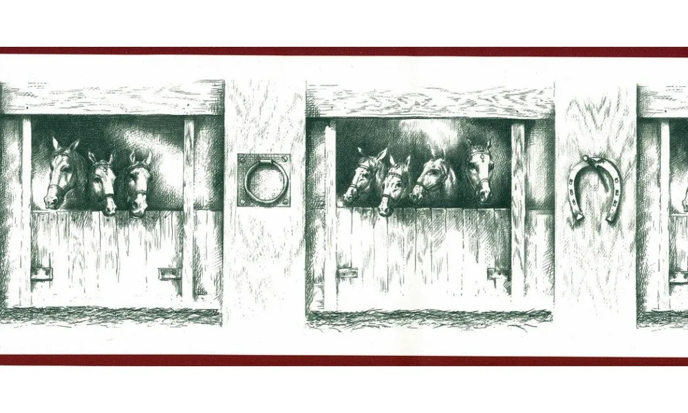 Horses LCW18536 Wallpaper Border