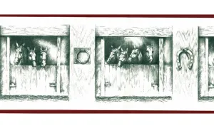 Horses LCW18536 Wallpaper Border