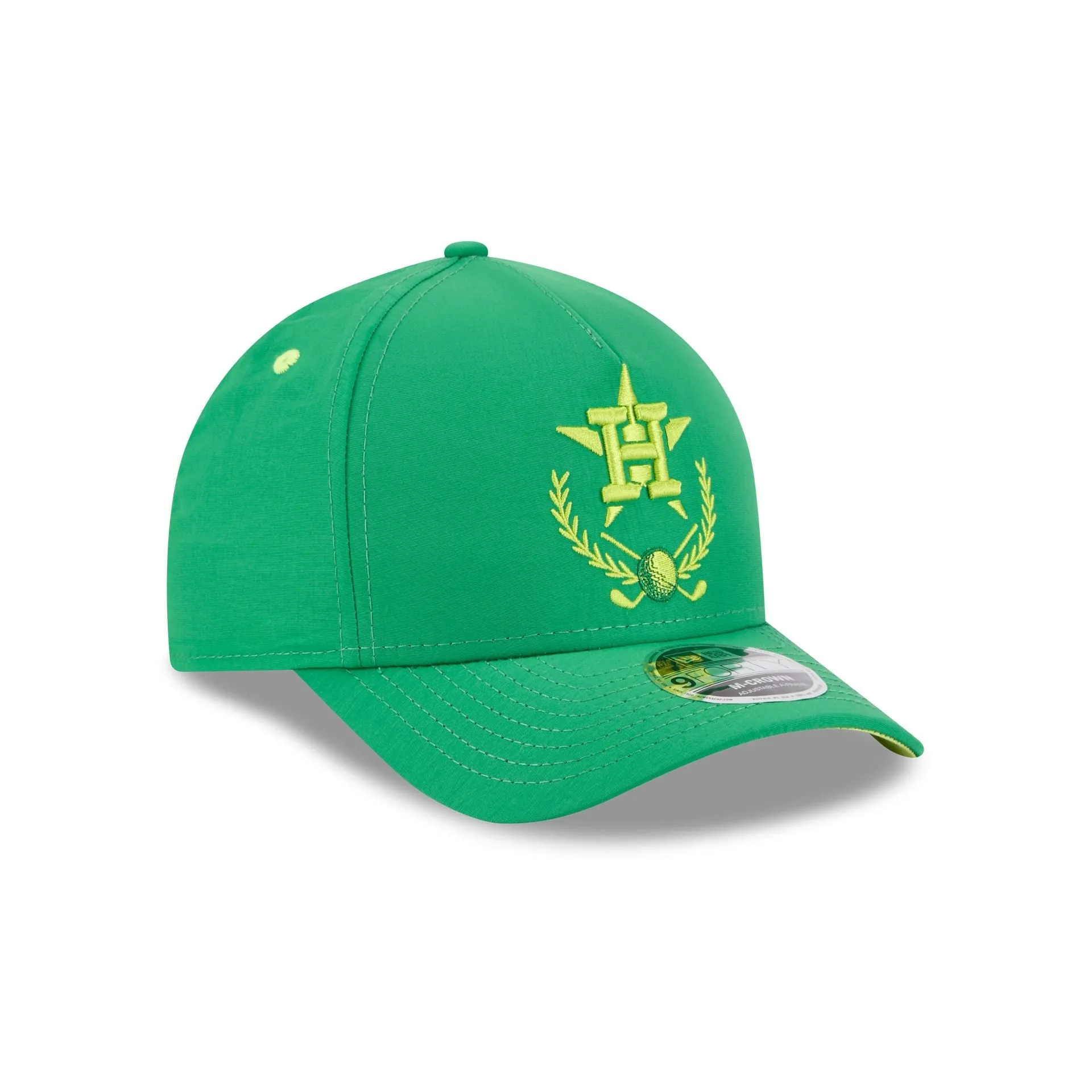 Houston Astros Tee Time 9FORTY M-Crown A-Frame Snapback Hat