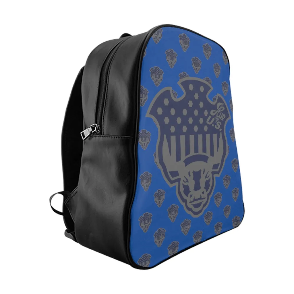 Hue of U.S. school backpack