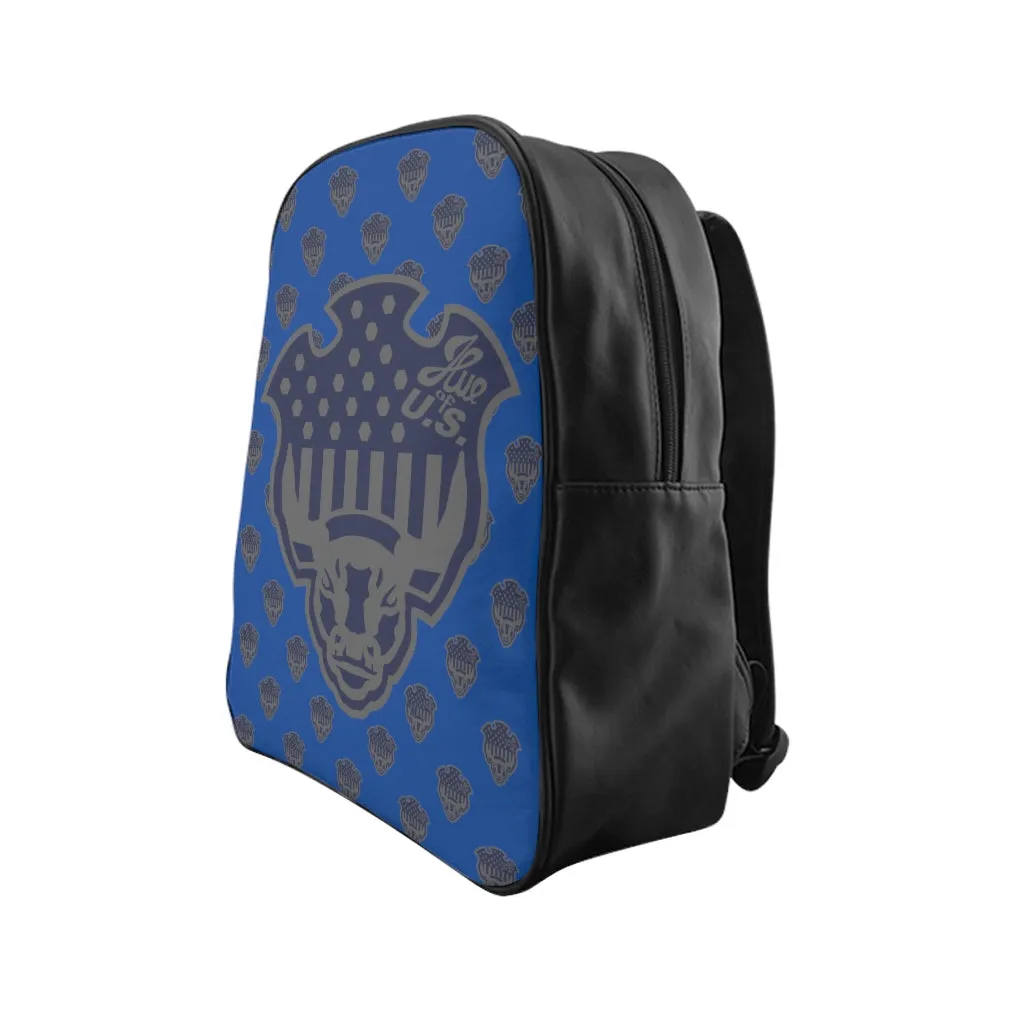 Hue of U.S. school backpack
