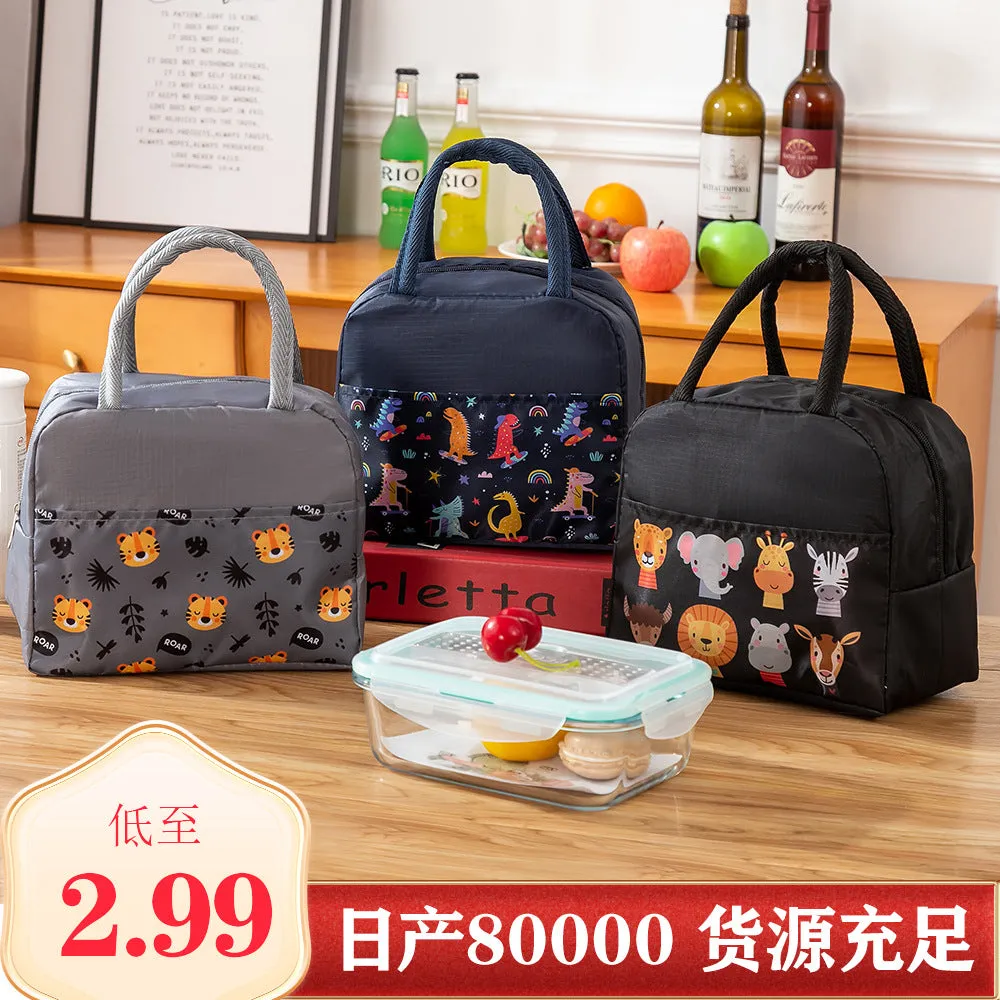 INSTOCK - Cartoon cute insulation bag outdoor portable picnic bag