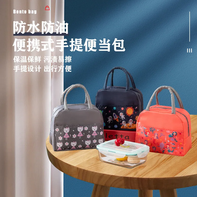INSTOCK - Cartoon cute insulation bag outdoor portable picnic bag