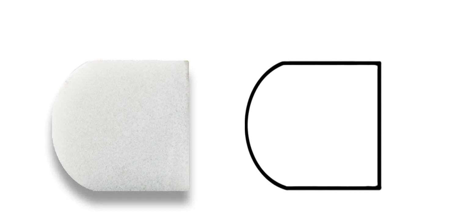 Italian Carrara White Marble Honed 3/4 X 12 Bullnose Liner Trim - Box of 5 Pcs.